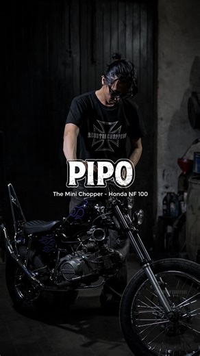99 CUSTOM CHOPPERS on Instagram: "Custom Mini Chopper, fully tuned and ready to hit the road! Crafted with style and function, Perfect for those who appreciate aesthetics and reliability on two wheels. Owner : @zakiiiiiiii.r Pinstripe : @riderikrifki Video. : @_nocturnel . . . . #99customchoppers #chopper #chopperindonesia #chopperbike #chopperstyle #minibike #minichopper #honda #motorkustom"