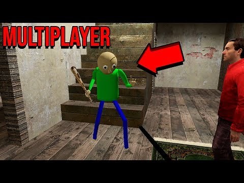 BALDI'S BASICS in Granny Horror Multiplayer! (Roleplay)