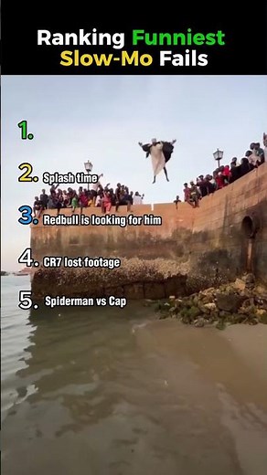 Ranking Funniest Slow-Mo Fails 😂