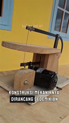 Homemade Scroll Saw machine #diy