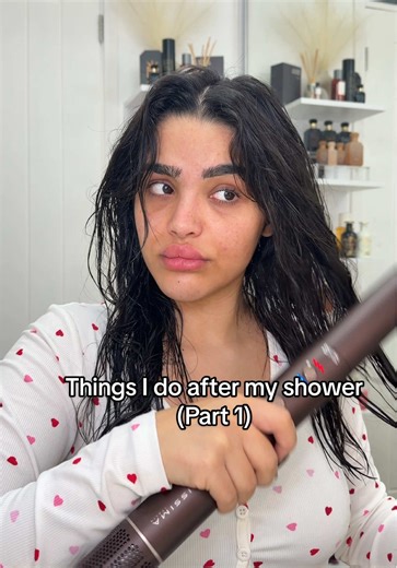 Post-Shower Routine: Real Time Vlog Insights