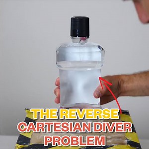 Reverse Cartesian Diver problem is a mystery!😱😱 | The Action Lab
