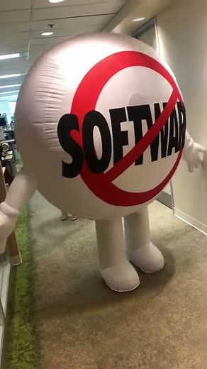 Inflatable Costumes in action