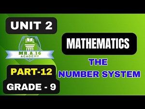 MATHS GRADE 9 UNIT 2 PART 12/ OPERATIONS ON IRRATIONAL NUMBERS | ADDITION, SUBTRACTION...