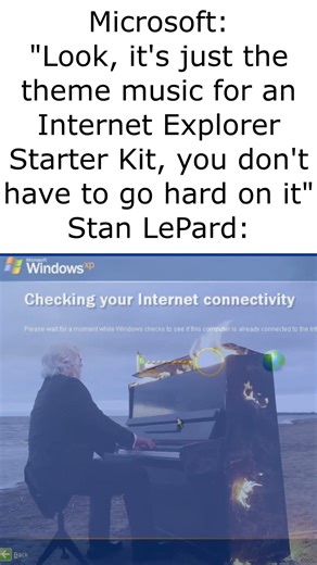 windows xp installation music goes hard