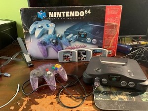 Nintendo 64 Home Video Game Console - Black Bundle  | eBay