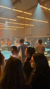 23K views · 1K reactions | The coolest ping pong party of 2025 拾 @airbnb absolutely crushed it and @tchalamet was invested!!! Great to see so many friends there and of course big shoutouts to my round 3 legend @rywillfilm as well as the champ @klewny and my A24 buddy @padthaipapi 拾 Great way to round out the year! @a24 @martysupreme #martysupreme #dreambig #tabletennis #joola #pingpong | Mhtabletennis | Facebook