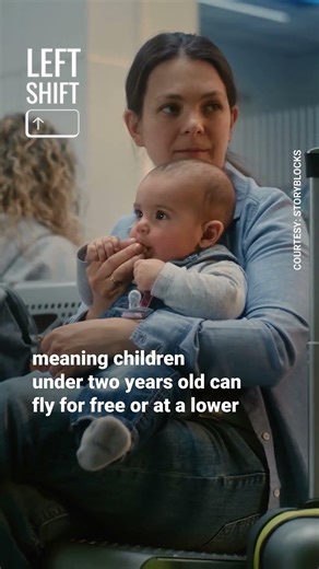 Mom sits on plane floor after not buying seat for baby