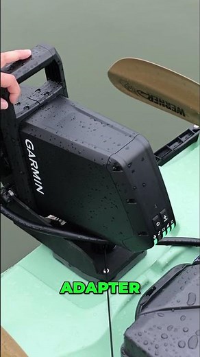 Kayak Fishing Tech: Garmin Trolling Motor Setup & Wireless Power! #shorts