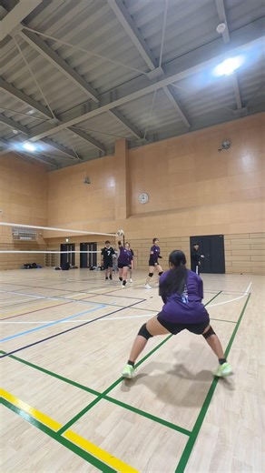 【バレー】緩急の対応の仕方とは？？#wisteria #volleyball #バレーボール#haikyuu #ハイキュー#fypシ #fyp
