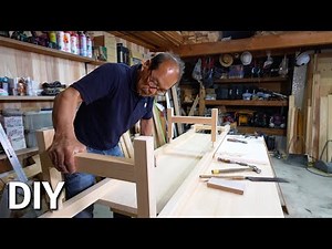 I Can't Build a Bench More Beautiful Than This [Carpenter’s DIY]