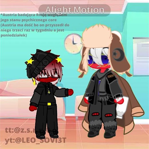 #countryhumans #au #gacha ✨❤️ (Austriaa go dość ✨/Austria has had enough of him ✨)