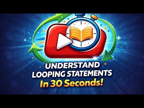 Looping statments(for, while,do_while loop) 