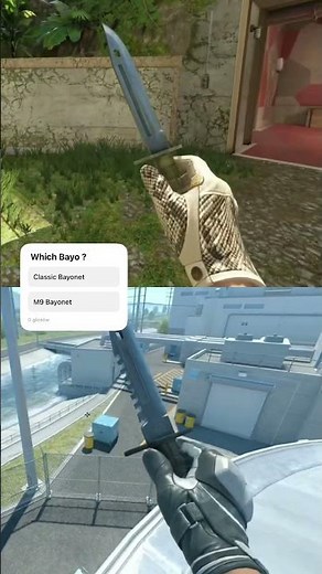 Bayonet vs M9 Bayonet CS2 Knife Battle