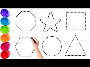 Shapes song for kids, Learn 2d shapes,colors for toddlers | Preschool Learning part- 116