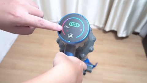 Cordless Vacuum Cleaner, 45KPA 550W Vacuum Cleaners for Home, Stick Vacuum with Color Touch Display, Intelligent Auto Mode, Up to 60Mins, Handheld Vacuum Cleaners for Hardwood Floor Carpet Pet Hair