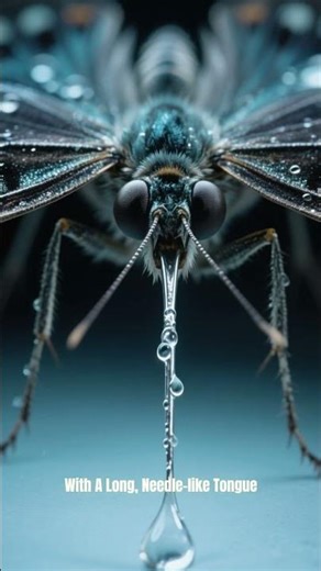 This Beautiful Butterfly Drinks Blood 🩸