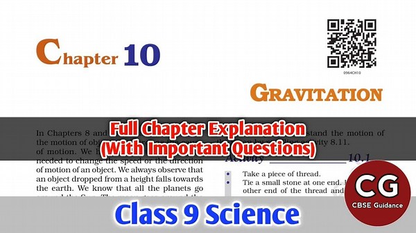 Gravitation Class 9 Important Questions - CBSE Guidance