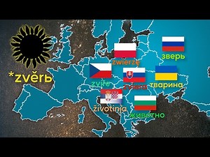 Slavic languages compared to Proto-Slavic - Animals