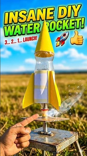Homemade Rocket Test… Success or Fail? #shorts #homemade #diy