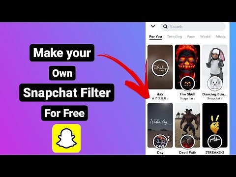 How to make Snapchat Filter on Phone | How to make a Custom Filter for Snapchat | Snapchat Filter