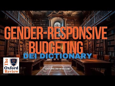 Gender Responsive Budgeting