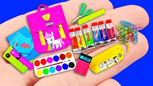 10 DIY miniature Barbie crafts | DIY by Pipe-Cleaner-Crafts B