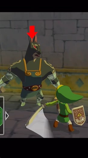 Darknut battle in The Legend of Zelda The Wind Waker
