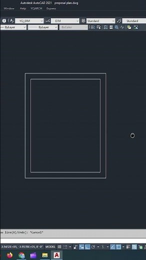 How To Create Double Line In AutoCAD | AWR #yqarchplugin