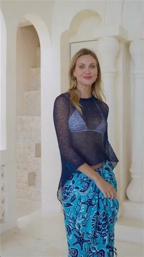 Spring Vacation Poncho Outfits