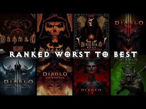 I Played and Ranked EVERY Diablo Game (Including Expansions)