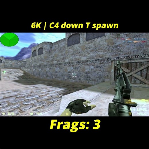 6K | C4 down T spawn #headshot #beast #proplayer #wow #clip #clips #nostalgia #counterstrike #cs16