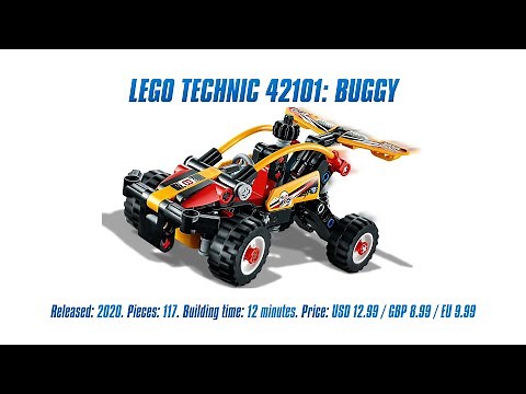 LEGO Technic 42101: Buggy: Speed Build & Review [4K]