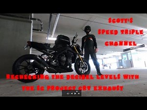 Rechecking the SC Project CRT exhaust decibel levels outside.