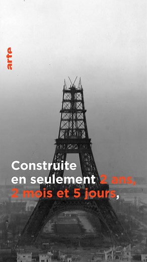 21K views · 633 reactions | La construction de la tour Eiffel a été un(e) véritable tour de force  | ARTE | Facebook