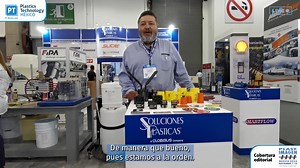  En Plastimagen, José Flores, de Progressive Components , presentó...