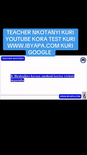 Kora Test na Nkotanyi Driving School