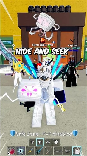The most toxic Hide & Seek in Blox Fruits history 😭 #bloxfruits