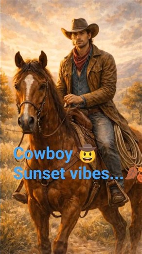 Wild Spirit of the West 🤠🐎 | Cowboy Sunset Vibes
