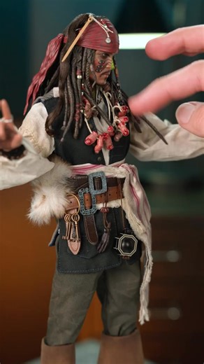 We don't have a big fire for this chief, but we do have a First Look! Join us in the Caribbean as we take a closer look at the brand-new Pelegostos Chief Jack Sparrow Sixth Scale Figure by Hot Toys. #Repost via Sideshow Collectibles #POTC #JackSparrow #Unboxing #Figure #ToyPhotographer #PiratesOfTheCaribbean | Hot Toys
