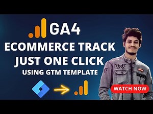 Ecommerce Tracking in Google Analytics 4 - Complete Ecommerce Tracking | GA4 tutorial