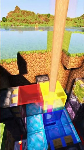 Minecraft Rainbow Beacon 🌈