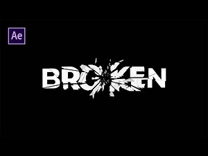 Shatter Effect For Text & Logos – After Effects Tutorial