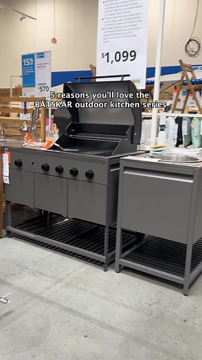 Build Your Affordable Outdoor Kitchen with BÅTSKÄR