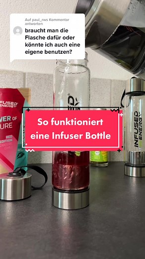 Infuser Bottle kurz erklärt