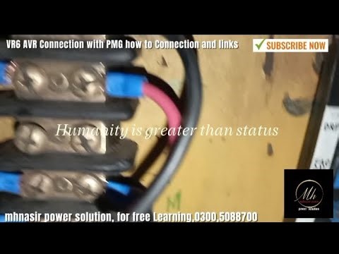 VR6 AVR how to Connection and links with PGM