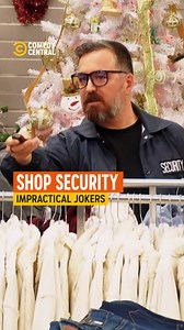 The security in this store is shocking! ⚡️ #ImpracticalJokers #Comedy #Security | Comedy Central UK