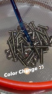 Anodizing more Pro Duty Titanium Screw Sets today! 💪 | 1up Racing