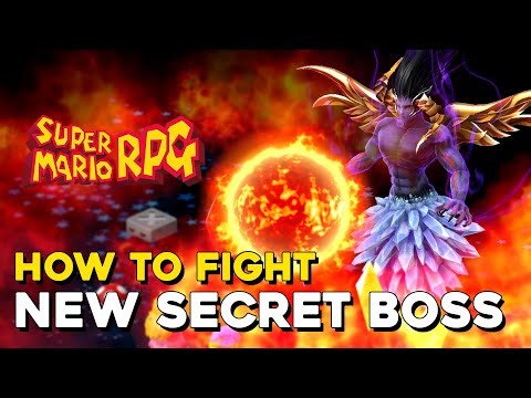 Super Mario RPG How To Fight The New Secret Boss (True Ending)