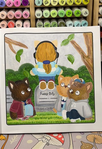 Stranger Things Cemetery Scene Art Inspiration